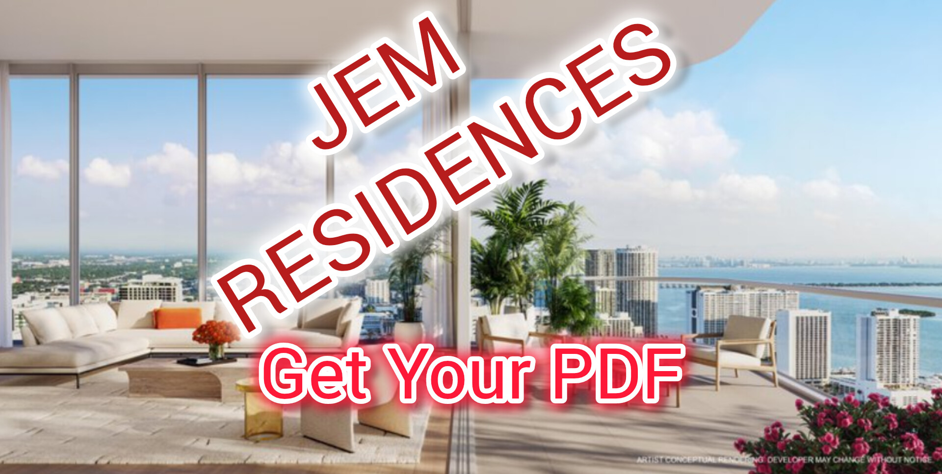 Miami’s New Icon JEM Residences – Get FREE Full PDF Brochure Now!