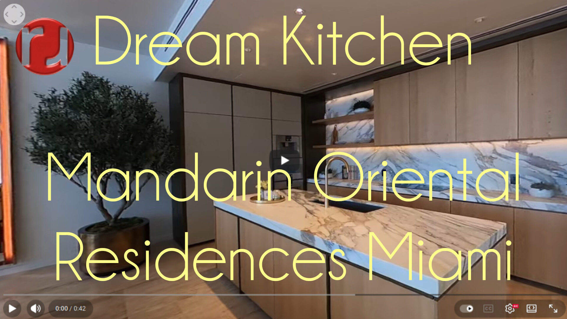 Dream Kitchen Tour | Mandarin Oriental Residences Miami – Molteni & C & Gaggenau