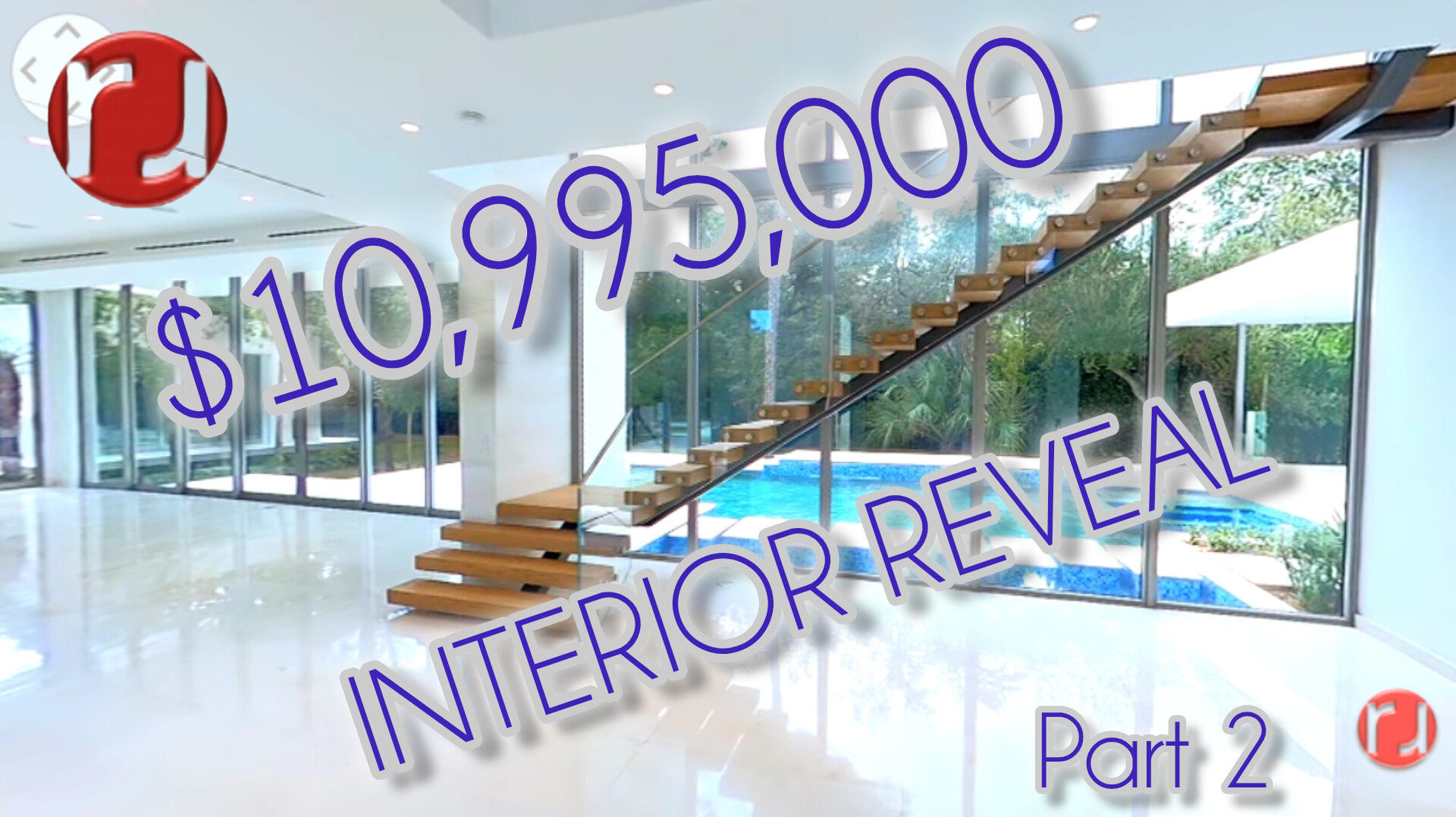 $10.995M Pinecrest New Build – Part 2: Stunning Interior & Pool Reveal