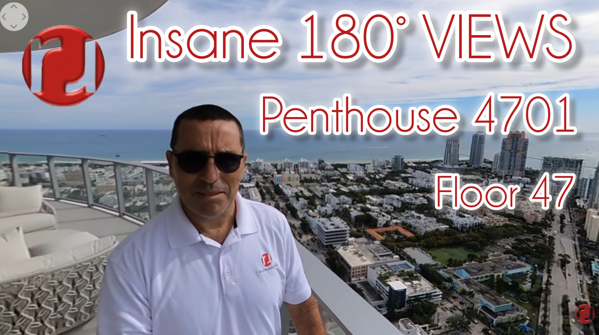 Canopy Penthouse 4701 Five Park: Insane 180° Balcony Views Floor 47 | 360° (4/4)