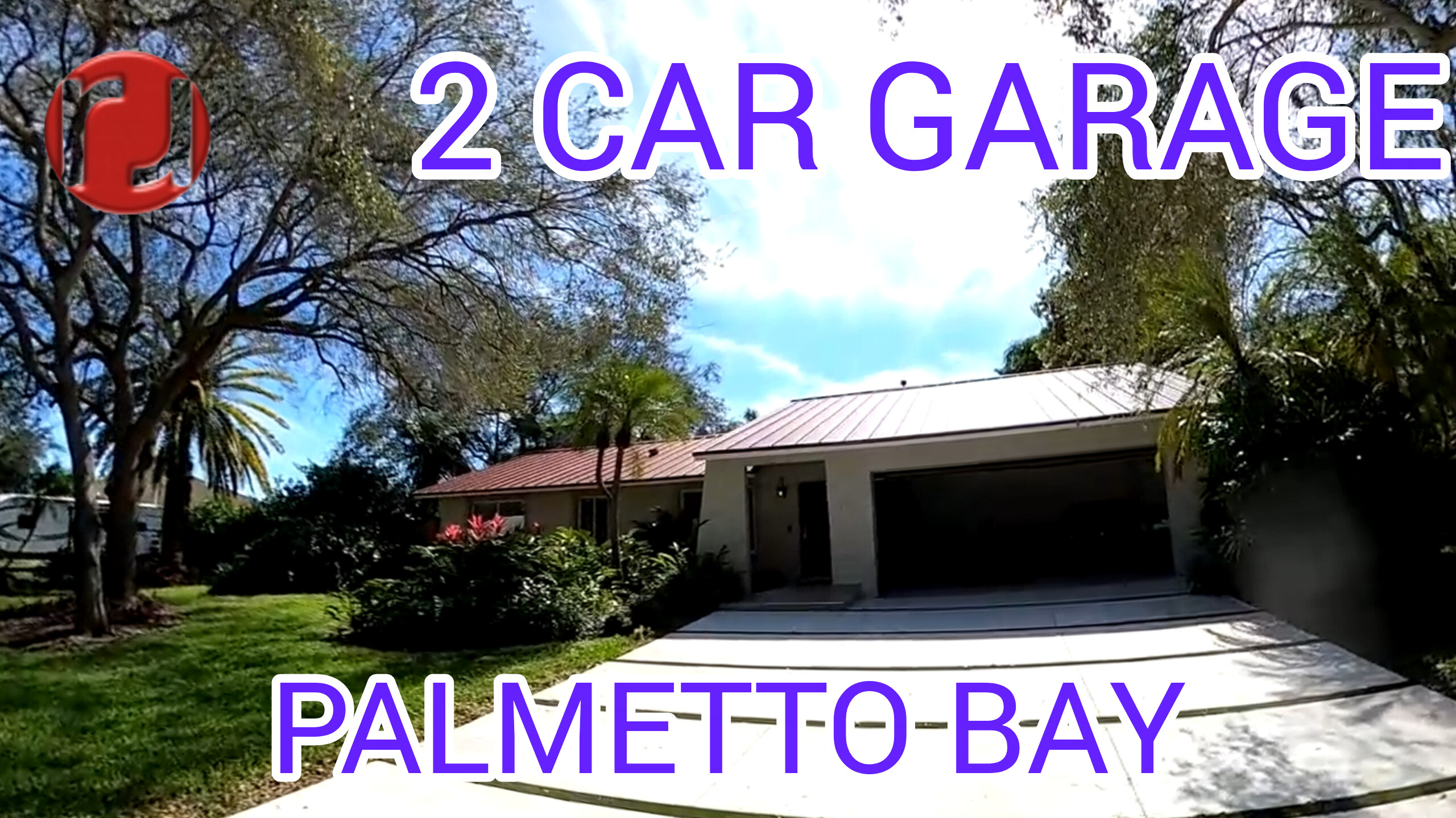 360° Garage Tour: Spacious 2-Car Garage Walk from Street at 8420 SW 179th St, Palmetto Bay!