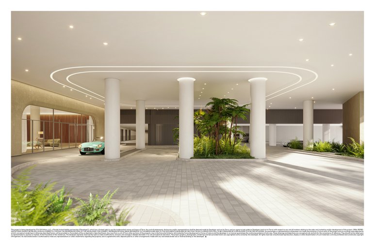 Five Park Miami Beach Amenity Deck
