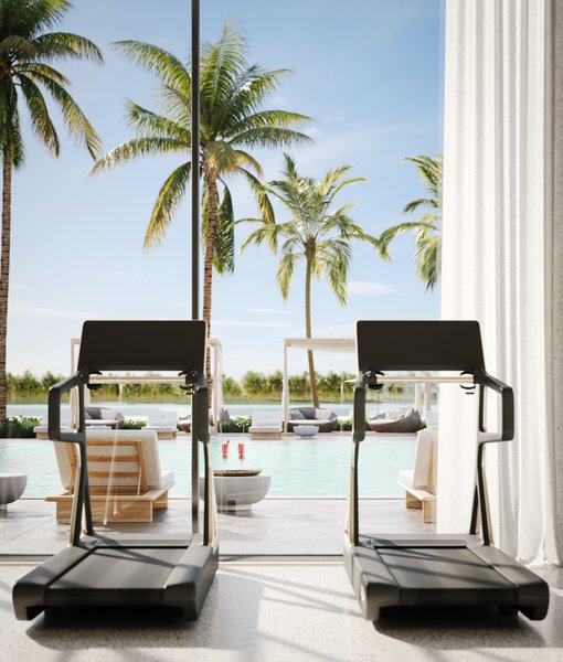 One Park Tower Gym Close-Up