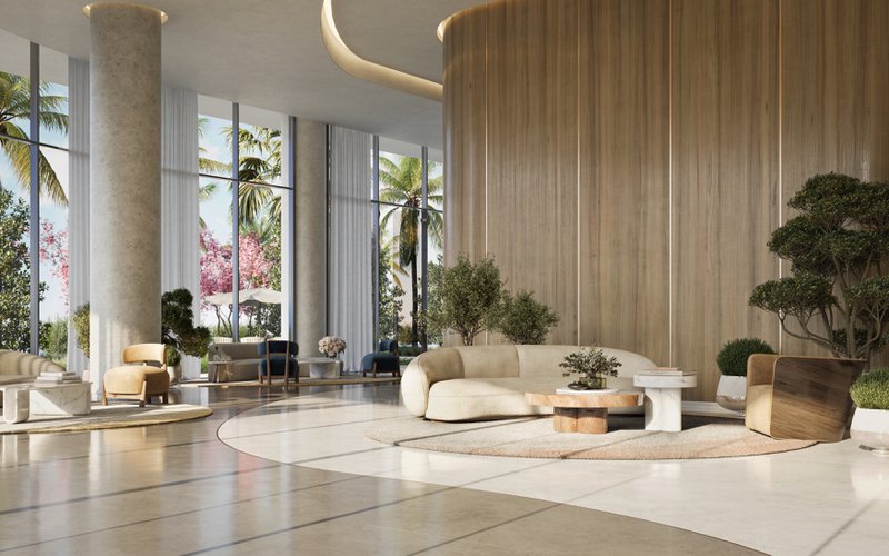 One Park Tower Lobby