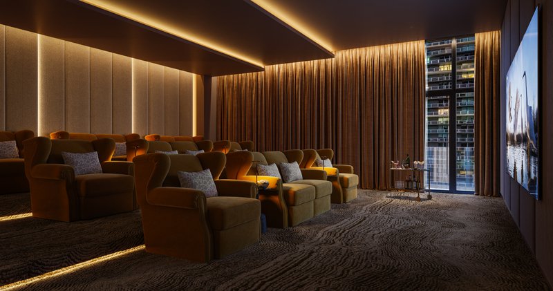 Viceroy Brickell Screening Room