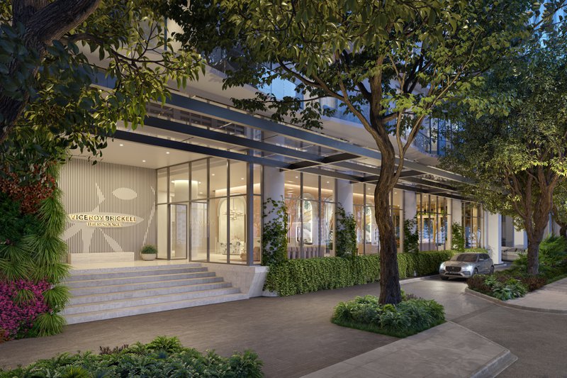Viceroy Brickell Drop-off Entrance