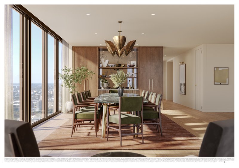 Villa Miami Dining Area