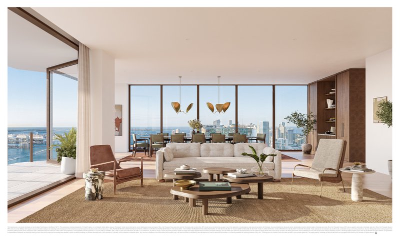 Villa Miami Living Room