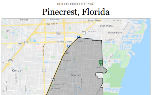 Pinecrest Neighborhood Market May Report 2021